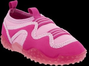 Image of recalled pink old navy Toddler Girl Aqua Sock
