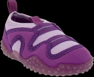 Image of recalled purple Toddler Girl Aqua Sock