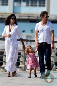 Matthew McConaughey, Vida McConaughey, Camila Alves NYC copy