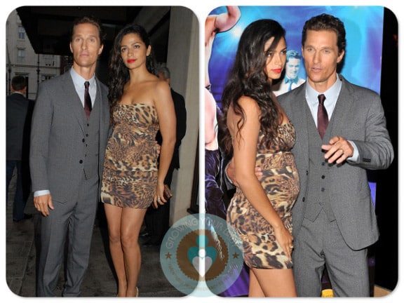 Matthew McConaughey and Camila Alves Magic Mike Premiere London