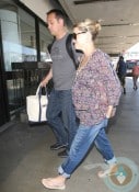 Pregnant Reese Witherspoon, Jim Toth LAX