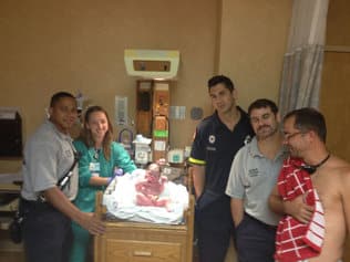 baby born on 1-96 miami