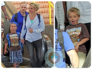 britney spears arriving in Maui with Sean P and Jayden James