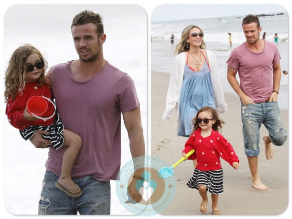 cam gigandet, Dominique Geisendorff, daughter Everleigh Ray Gigande