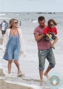 cam gigandet, Dominique Geisendorff, daughter Everleigh Ray Gigandet Malibu