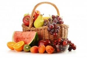 Fruit in a basket