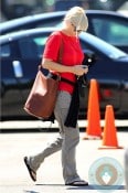 Anna Faris out in LA