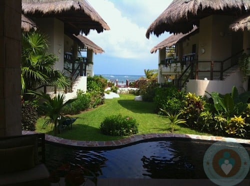 Azul Beach - view from lobby