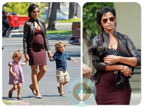 Camila Alves, Levi McConaughey, Vida McConaughey pick up a puppy in LA