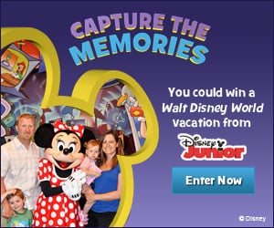 Disney Junior Capture the Memories Contest