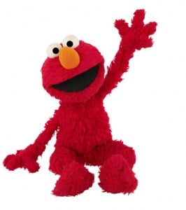 Elmo sitting