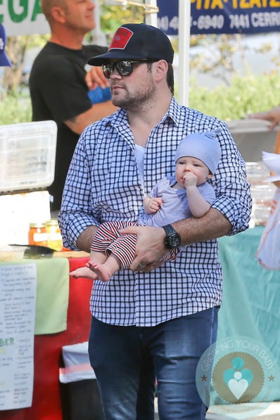 Mike and Luca Comrie, Farmer's Market LA