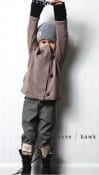 Neve and Hawk Fall 2012 collection asymmetrical military jacket