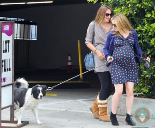 Pregnant Anna Paquin out for a walk in Venice Beach