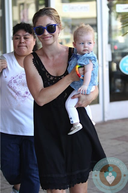 Rebecca Gayheart with daughter Georgia Dane out in LA