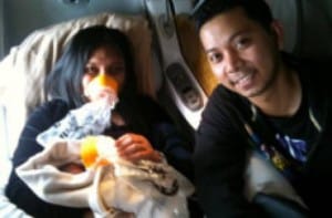 baby born on Emriates flight