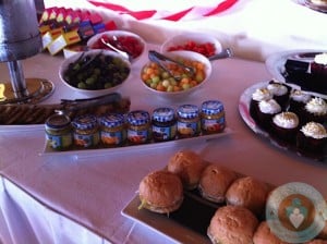 Azul Beach - kids breakfast table