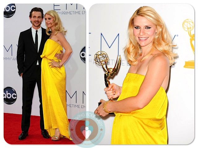 Claire Danes and Hugh Dancy at 64th Annual Primetime Emmy Awards