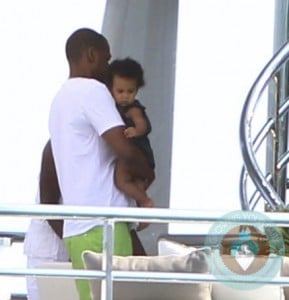 Jay-Z and daughter Blue Ivy vacationing in the South of France