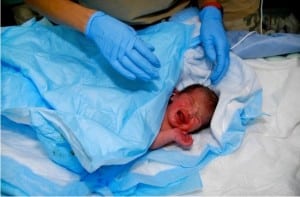 Newborn baby found in Afghanistan by Polish soldiers