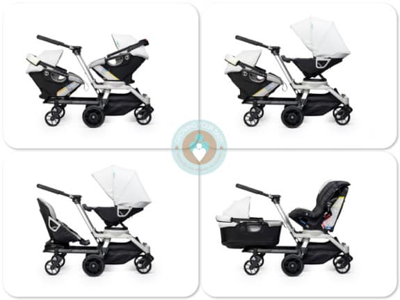 orbit helix double stroller