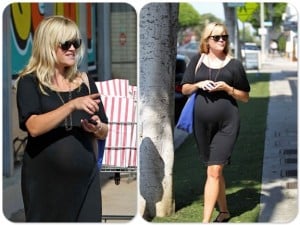 Pregnant Reese Witherspoon out shopping in LA
