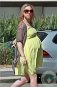 pregnant Anna Paquin out in LA