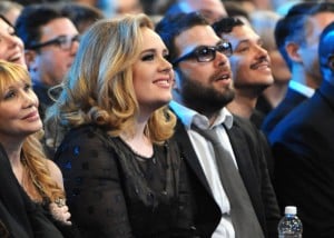 Adele and Simon Konecki