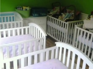 Alferio quintuplets nursery