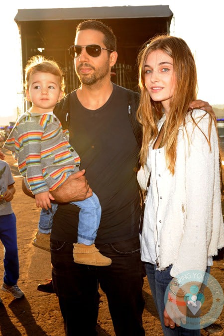 Alizee Guinochet, David Blaine with their daughter Dessa NYC - Growing Your  Baby