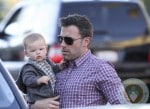 Ben Affleck & Family Go Out For A Family Dinner