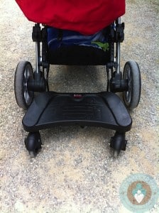 Britax Stroller Board - back view