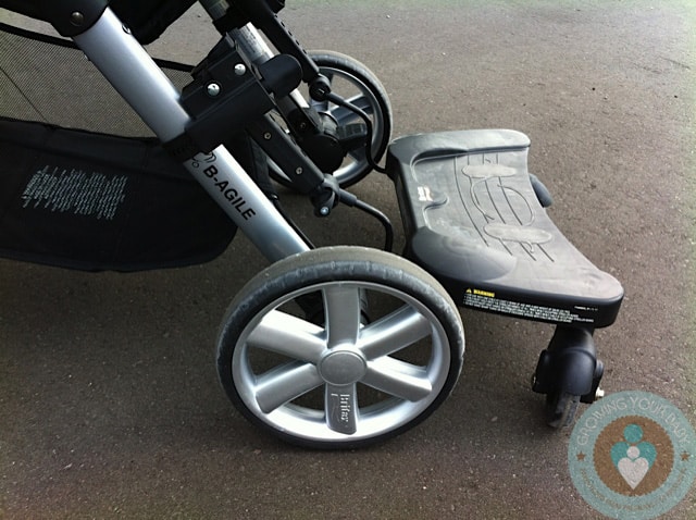 britax b agile stroller board