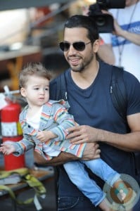 David Blaine out with his daughter Dessa NYC