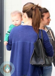 Jennifer Garner out at the doctors with son Samuel