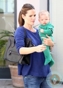 Jennifer Garner out at the doctors with son Samuel Affleck