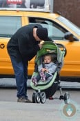 Matt Damon strolls his with daughter Stella in NYC