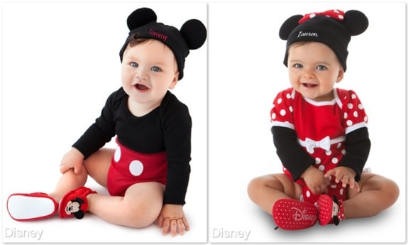 Minnie Mouse Disney Cuddly Bodysuit and Cap Set for Baby