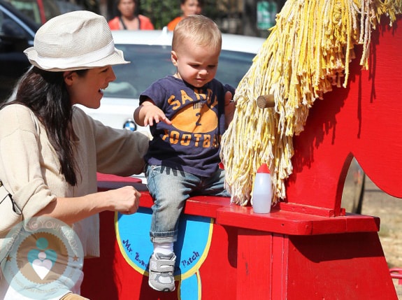 Selma Blair and son Arthur Bleick @ Mr