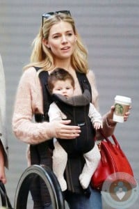 Sienna Miller out with daughter Marlowe in NYC