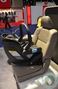UPPAbaby MESA Infant Car Seat installed