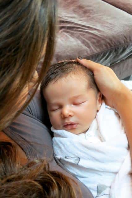 Vanessa Lachey with her son Camden