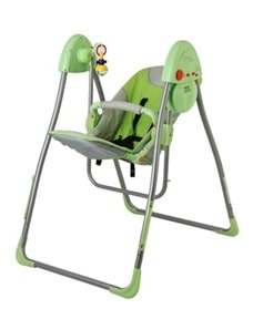 image of recalled Dream On Me Happy Swing II infant swing