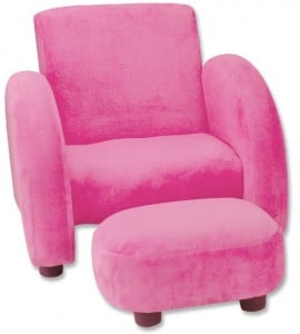 image of recalled Trend Lab Children's Upholstered Chairs - pink