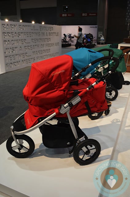 bumbleride stroller red