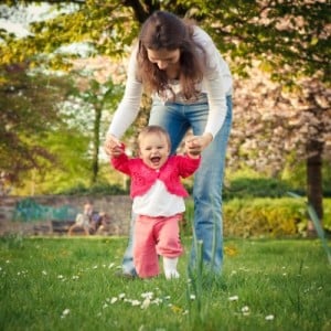 toddler walking