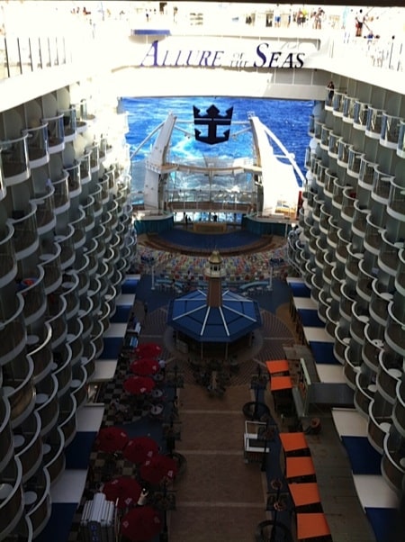 Allure of The Seas - Boardwalk