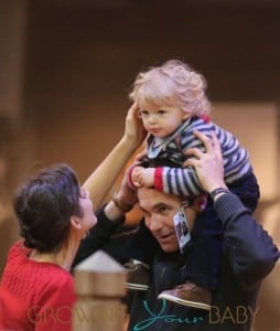 Marion Cotillard with her son Marcel Canet