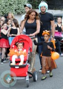 Mel B and husband Stephen Belafonte and their family enjoy their first Australian Trick or Treat