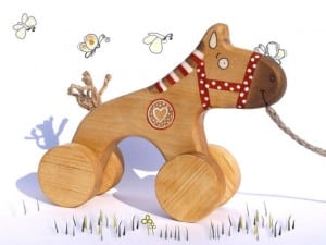 Wooden Kids Toy, eco-friendly toy, Horse